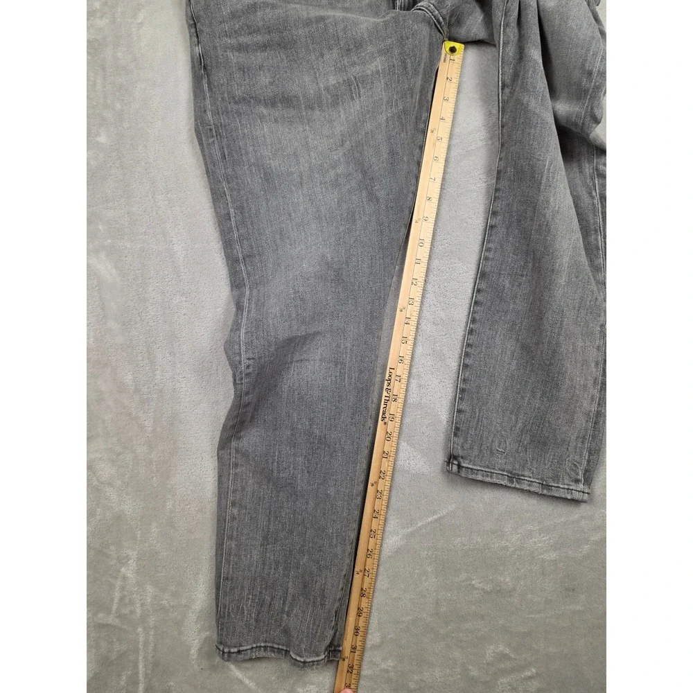 Polo Ralph Lauren Jeans Men 40x32 Gray Sullivan Slim Fit Denim Pants Black Label